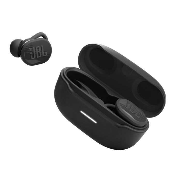 JBL Endurance Race TWS - Black - Waterproof true wireless active sport earbuds - Detailshot 6 image number null